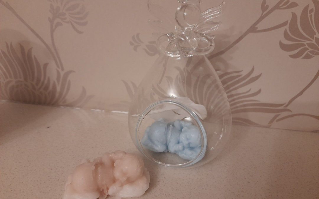 Baby angel memory globes
